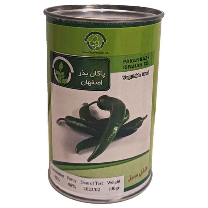 بذر فلفل تند سبز قلمی پاکان بذر